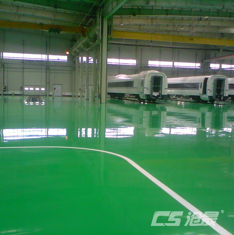 環氧地坪漆施工完成 環氧地坪漆施工完成