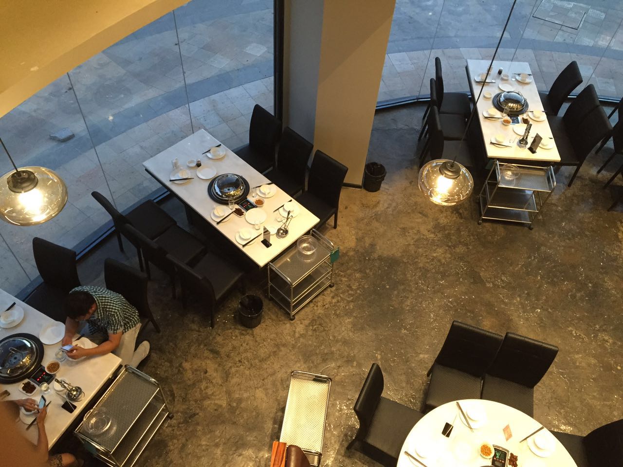 自助火鍋復古地坪漆 自助火鍋復古地坪漆