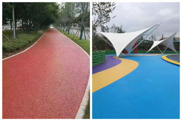 透水彩色路面如何做更符合景觀建設要求